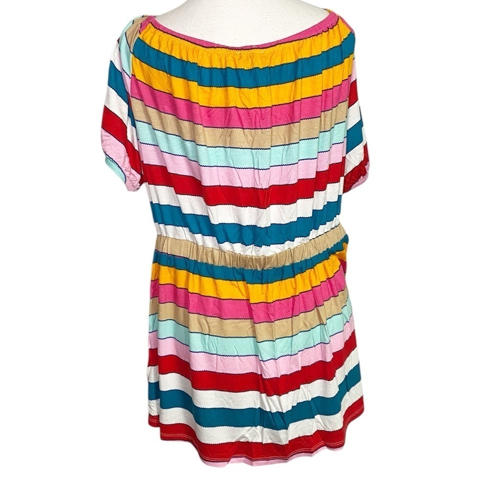 Lane Bryant Puff-Sleeve Convertible Peplum Top - Picture 2 of 16